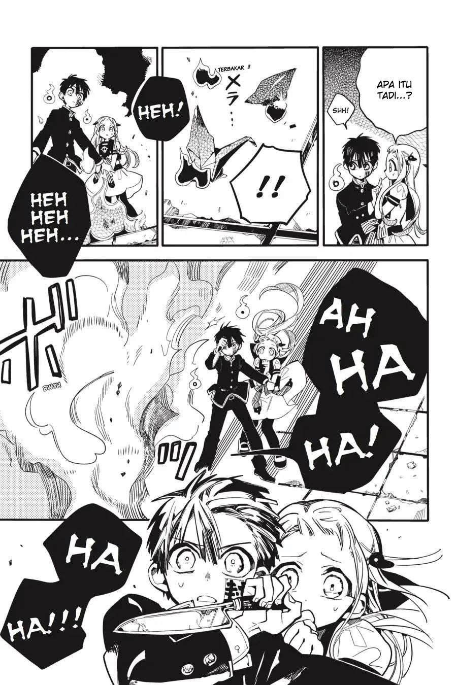 Jibaku Shounen Hanako-kun Chapter 15 Gambar 35
